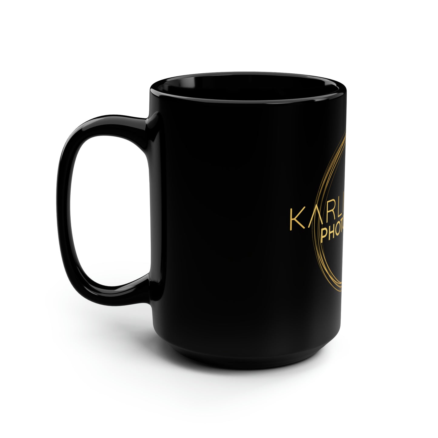15oz Karlie Rush Photography ceramic mug.