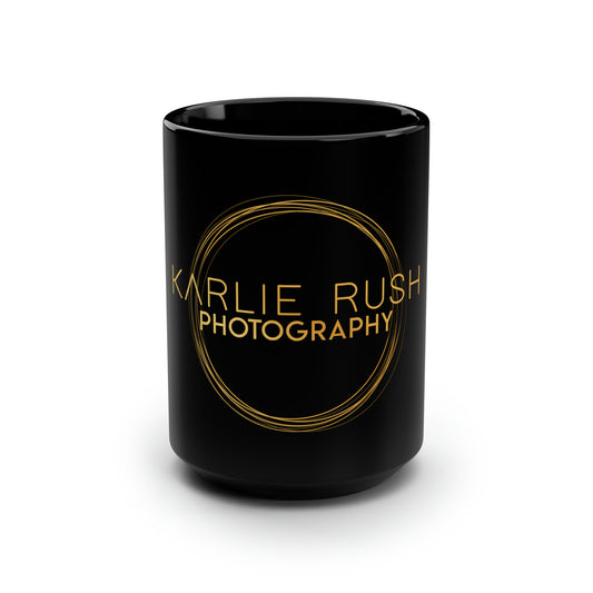 15oz Karlie Rush Photography ceramic mug.